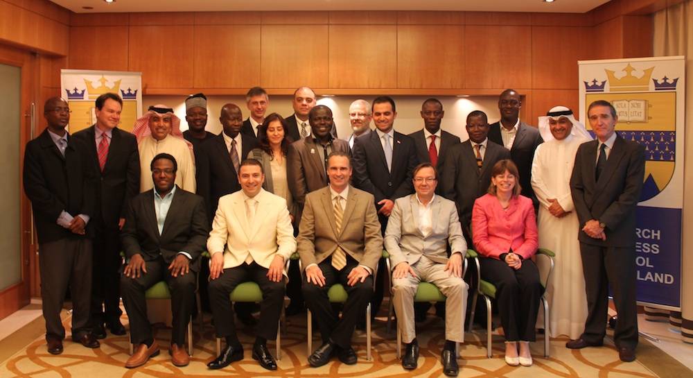 Group Photo Dubai Symposium May-2013 UGSM-Monarch Business School Switzerland