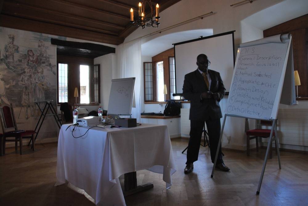 Dr. York Discusses How To Correctly Design A Questionnaire During The Doctoral Symposium